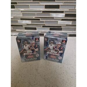 2025 Topps Chrome Football Blaster Box